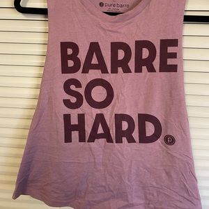 Large, Cropped top, Pure Barre